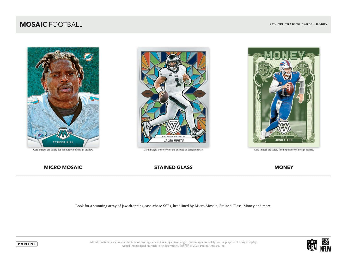 2024 Panini Mosaic Football, Hobby Pack