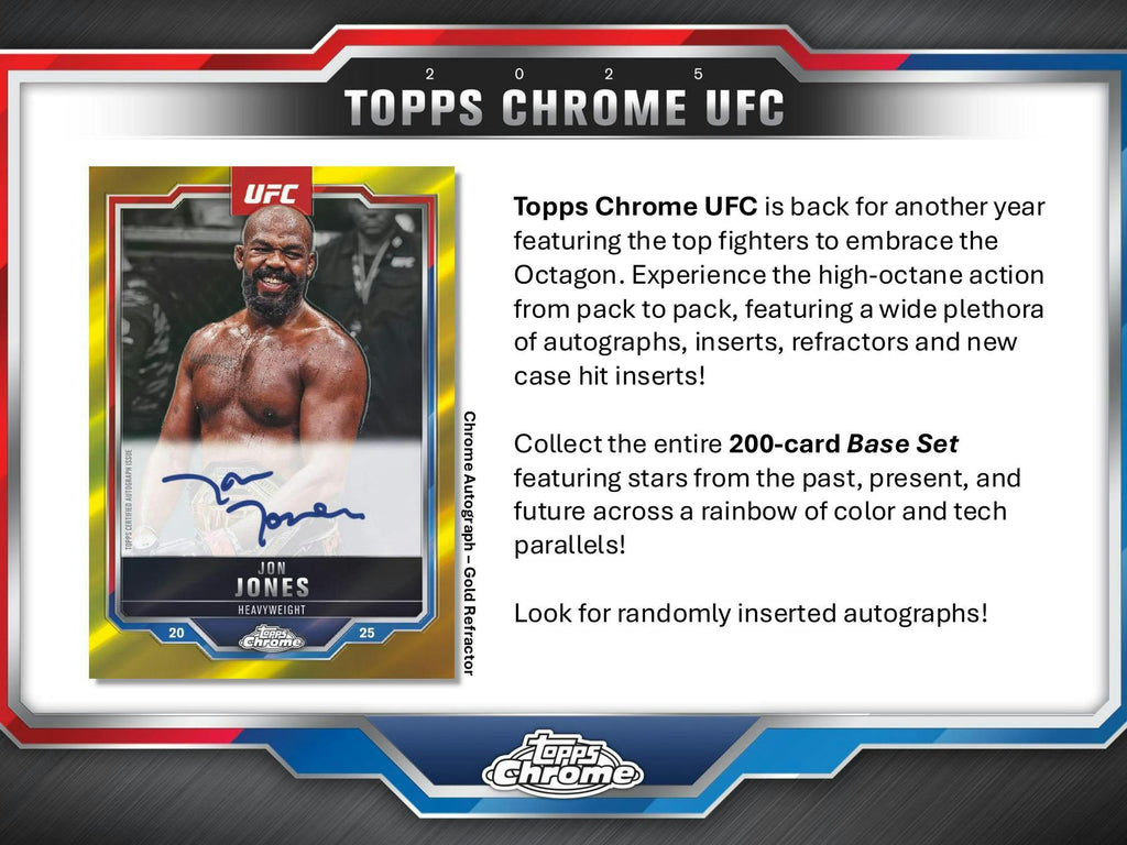 2025 Topps Chrome UFC Mega Box (7/11)