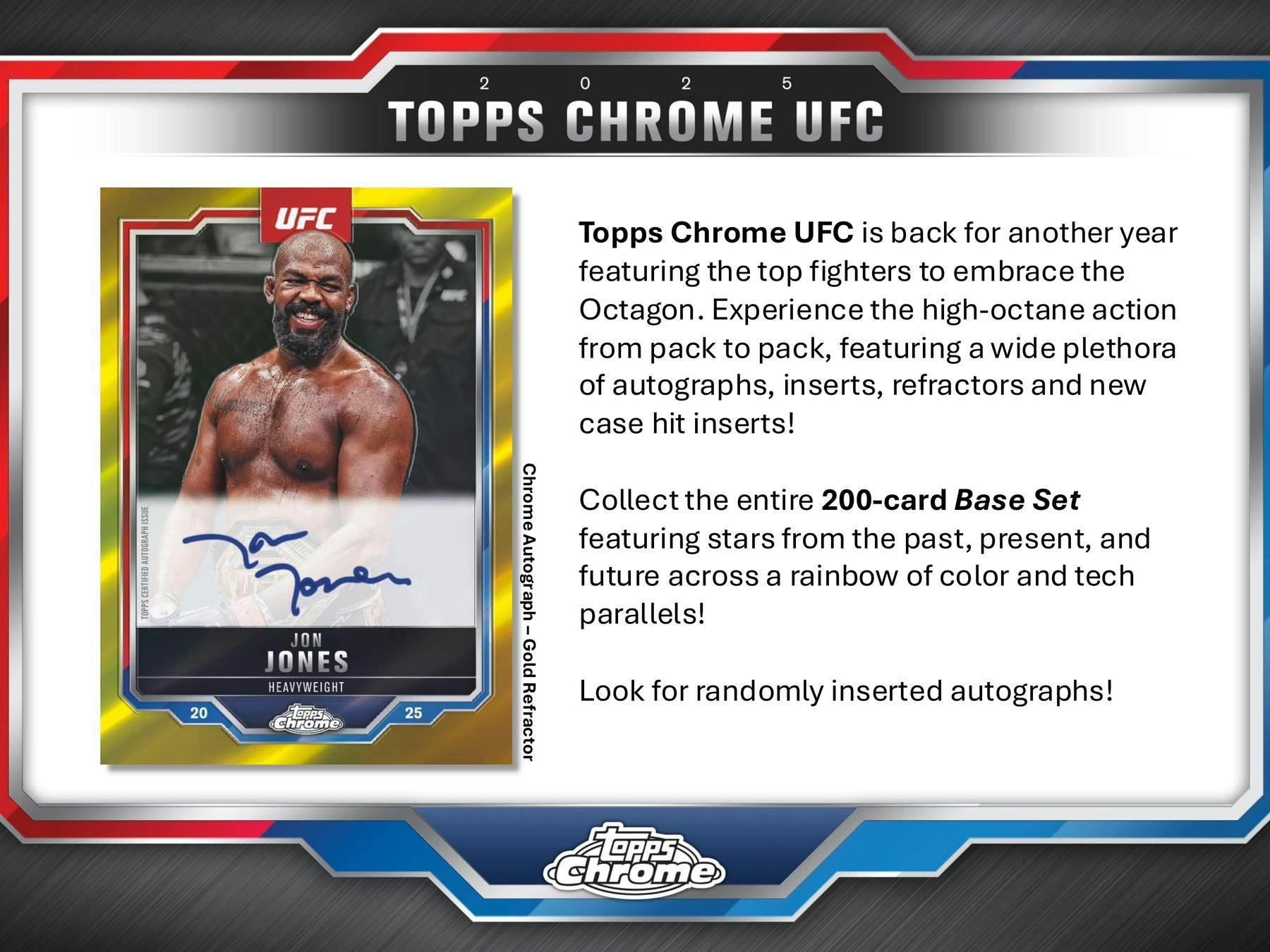 2025 Topps Chrome UFC Mega Box (7/11)