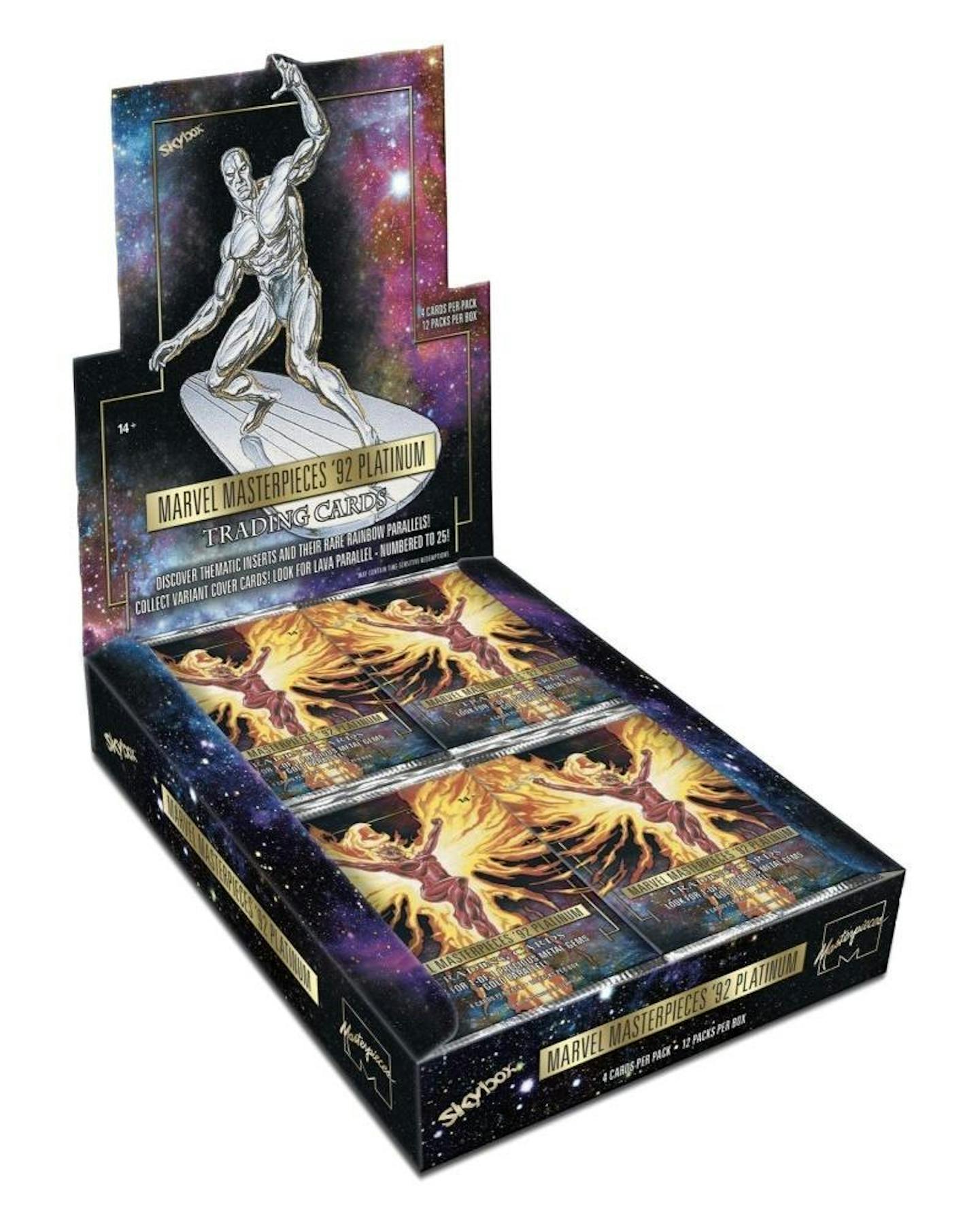 2024 Upper Deck Marvel Masterpieces '92 Platinum Hobby Box