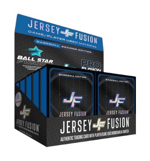 2024 Jersey Fusion Baseball Series 2 Hobby Case (10 Single Card Packs)