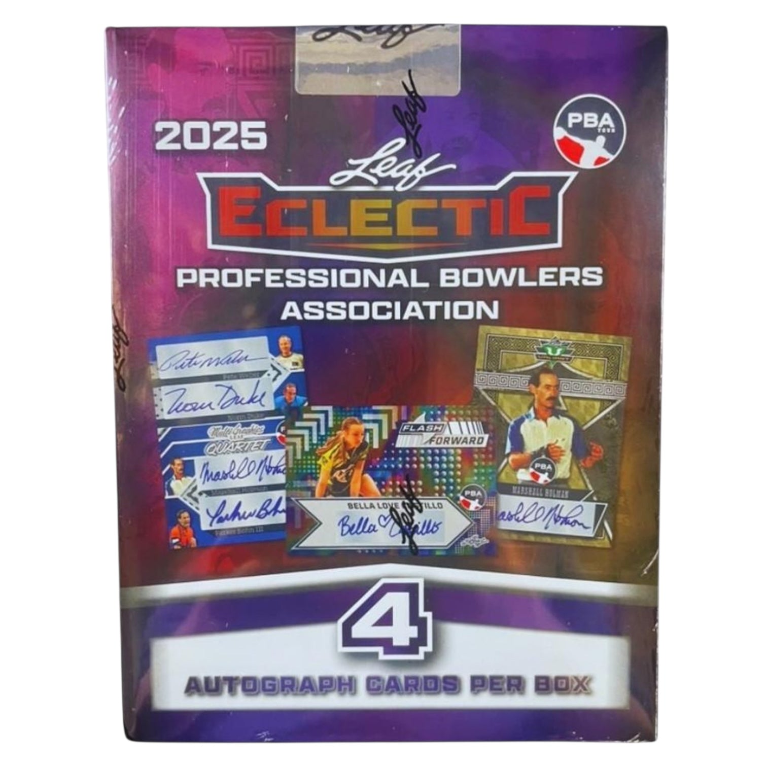 2025 Leaf Eclectic PBA Professional Bowlers Association Hobby Box