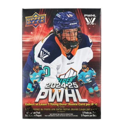 2025 Upper Deck PWHL Hockey 5-Pack Blaster Box