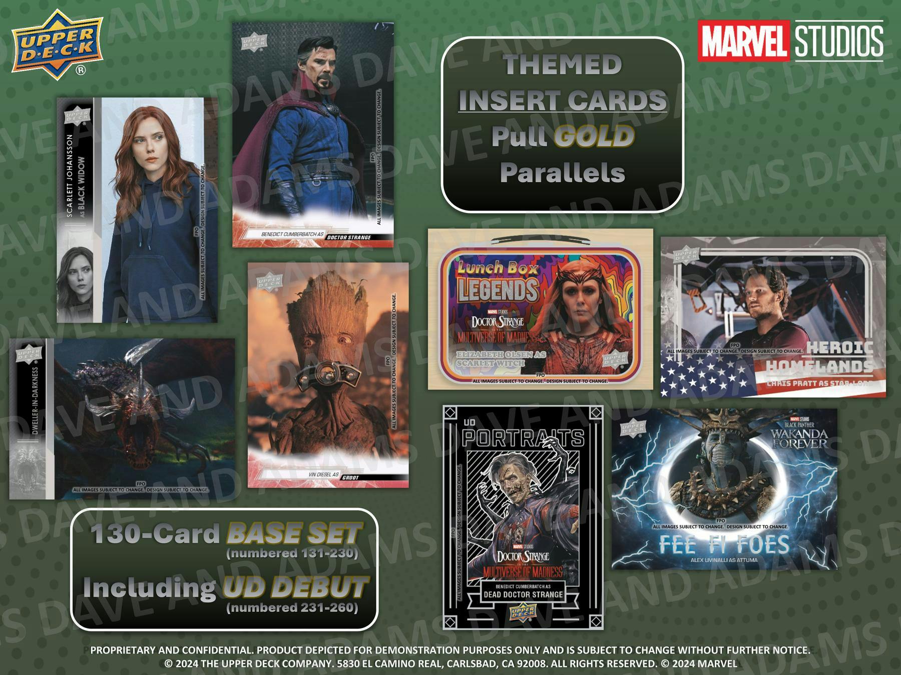 2024 Upper Deck Marvel Studios Series 2 Hobby Box