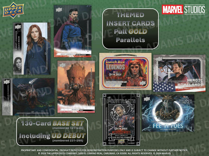 2024 Upper Deck Marvel Studios Series 2 Hobby Box