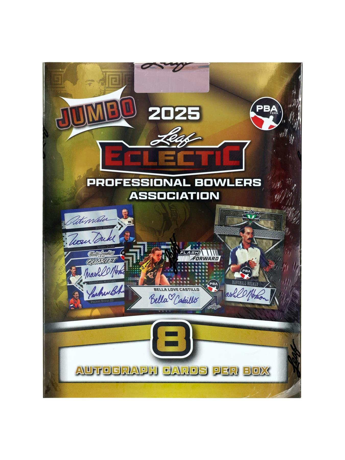 2025 Leaf Eclectic PBA Professional Bowling Association Jumbo Box