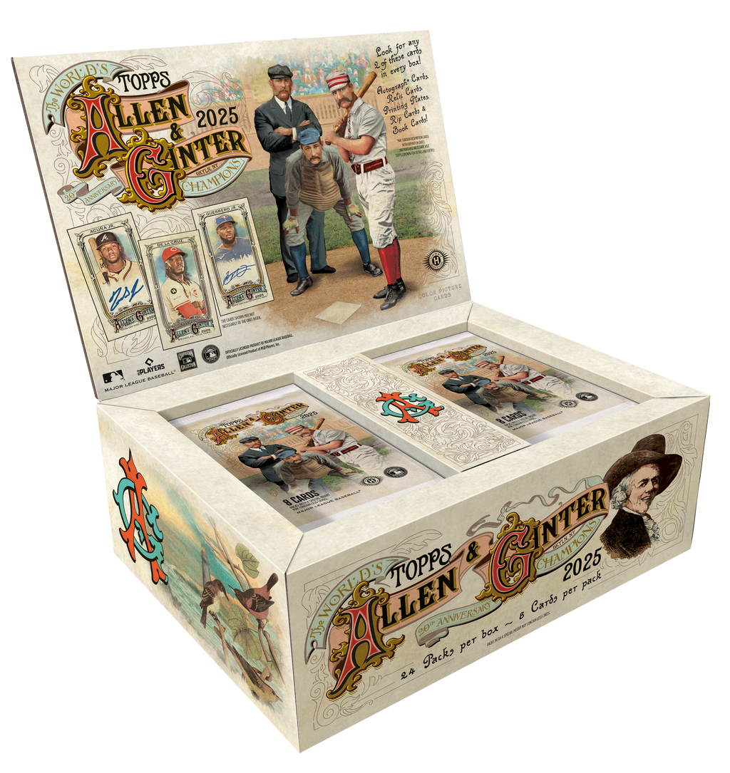 2025 Topps Allen & Ginter Baseball Hobby 12-Box Case (12/3)