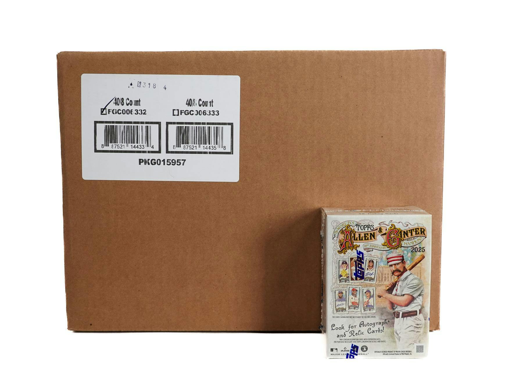 2025 Topps Allen & Ginter Baseball 8-Pack Blaster 40-Box Case (12/3)