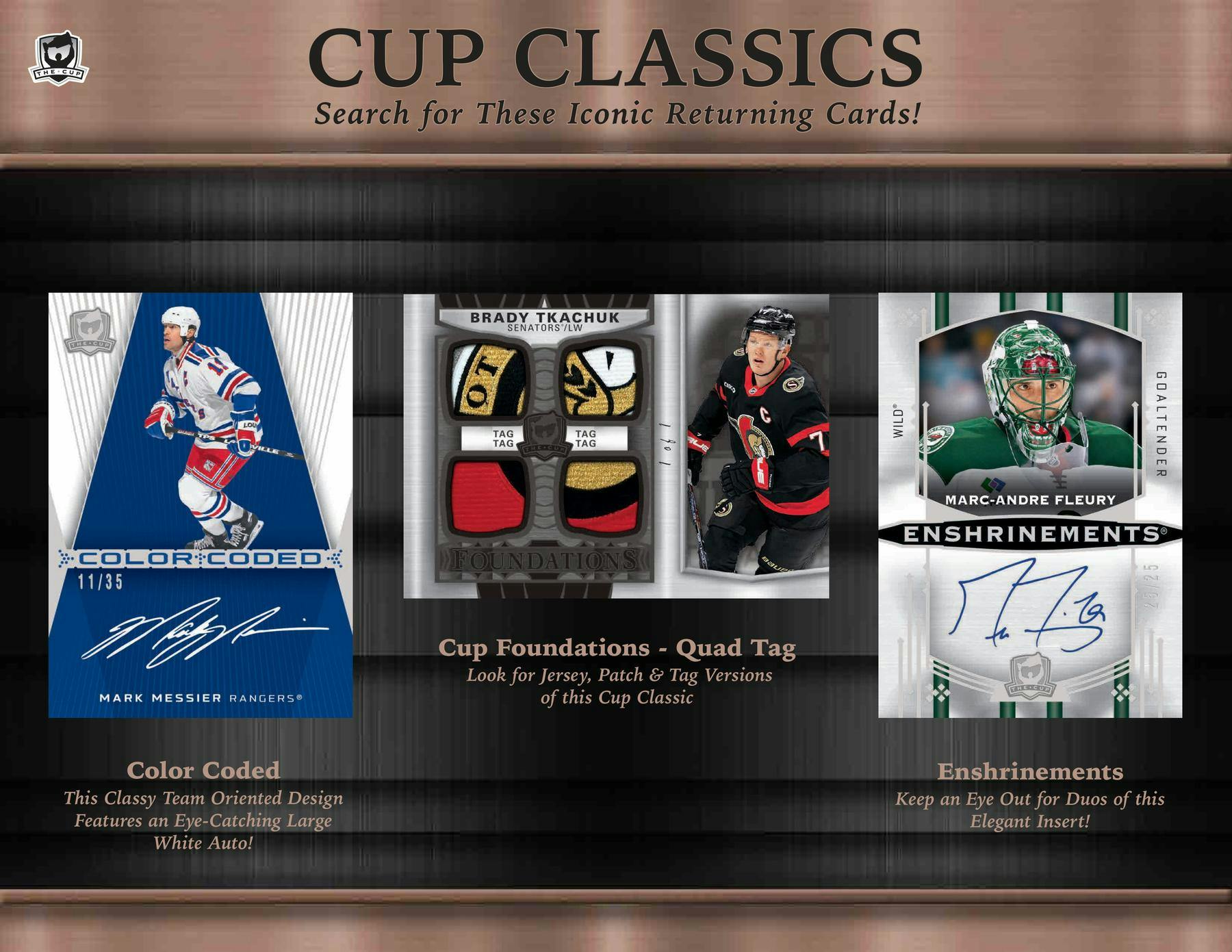2024-25 Upper Deck The Cup Hockey Hobby 6-Box Case (12/3)