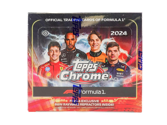 2024 Topps Chrome F1 Formula 1 Qualifying Lap, Hobby Box