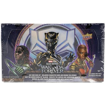 2024 Upper Deck Marvel Studios Black Panther Wakanda Forever Hobby Box