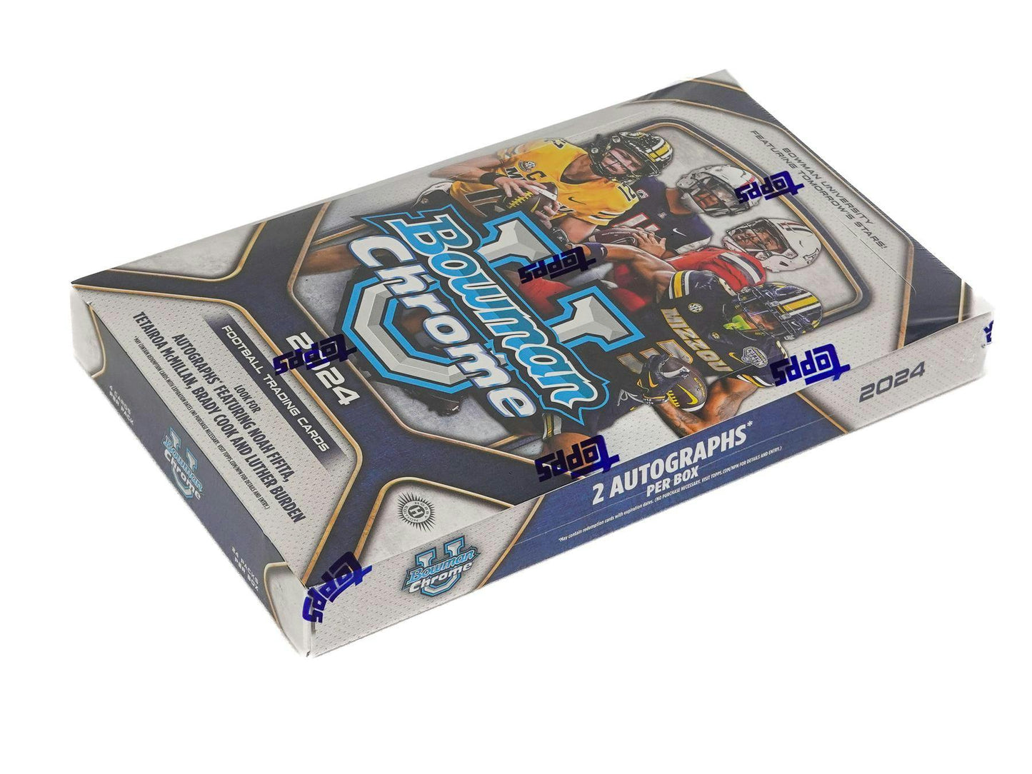 2024 Bowman University Chrome Football, Hobby Box