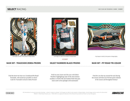 2025 Panini Select NASCAR Racing Hobby Box