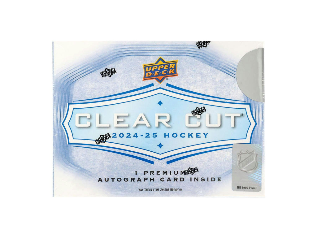 2024-25 Upper Deck Clear Cut Hockey Hobby Box
