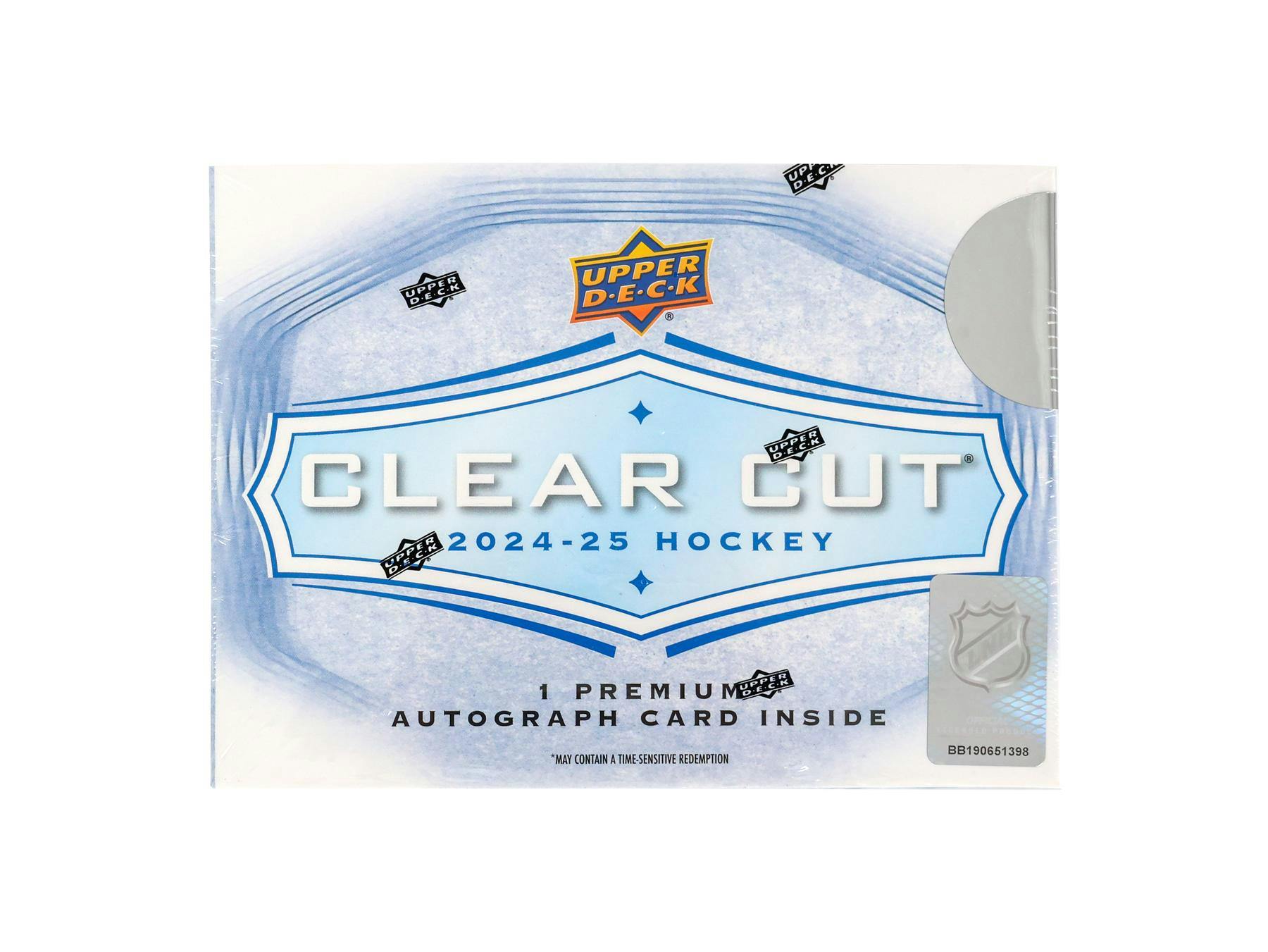2024-25 Upper Deck Clear Cut Hockey Hobby Box