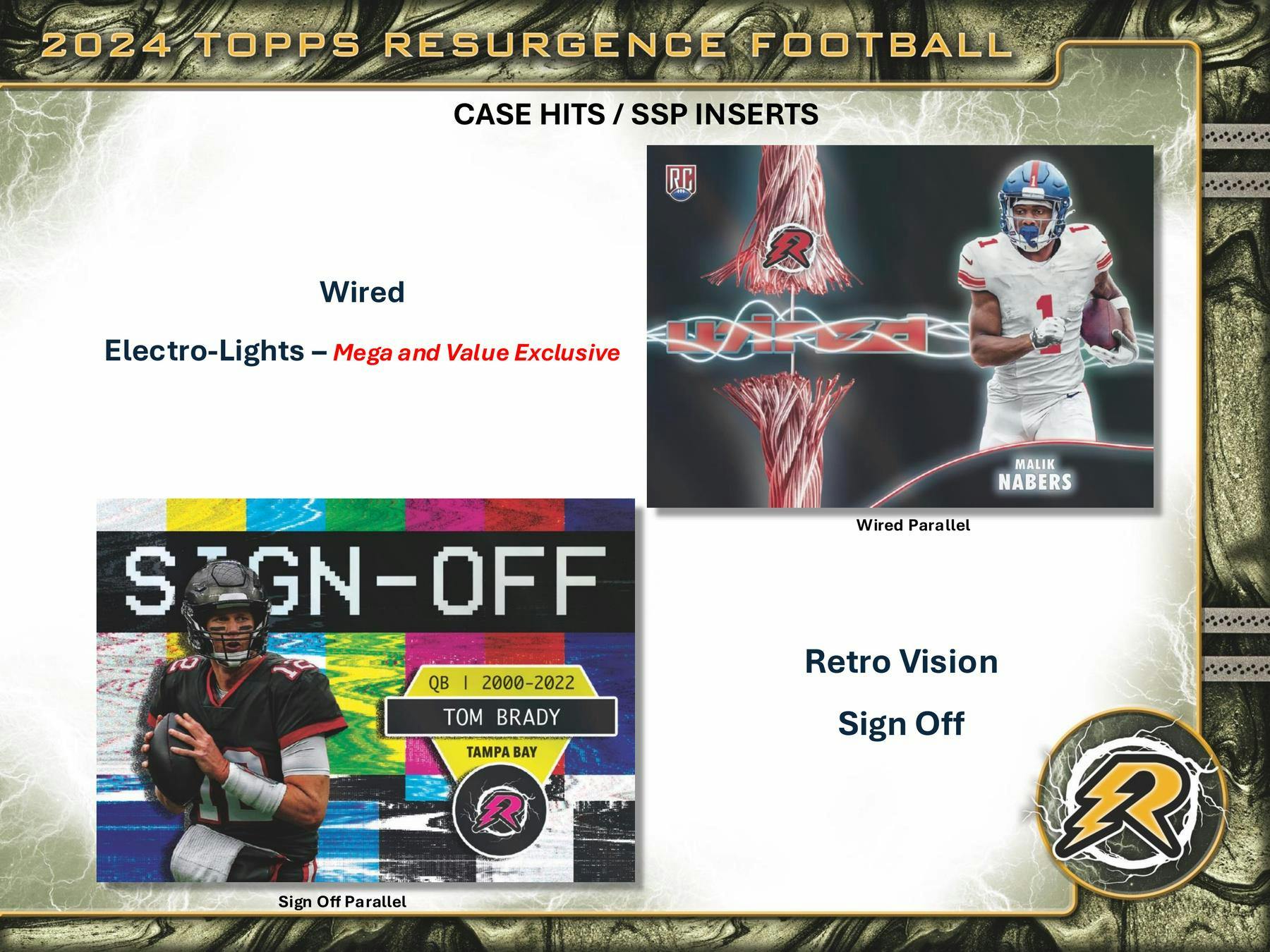 2024 Topps Resurgence Football Hobby Pack (5/9)