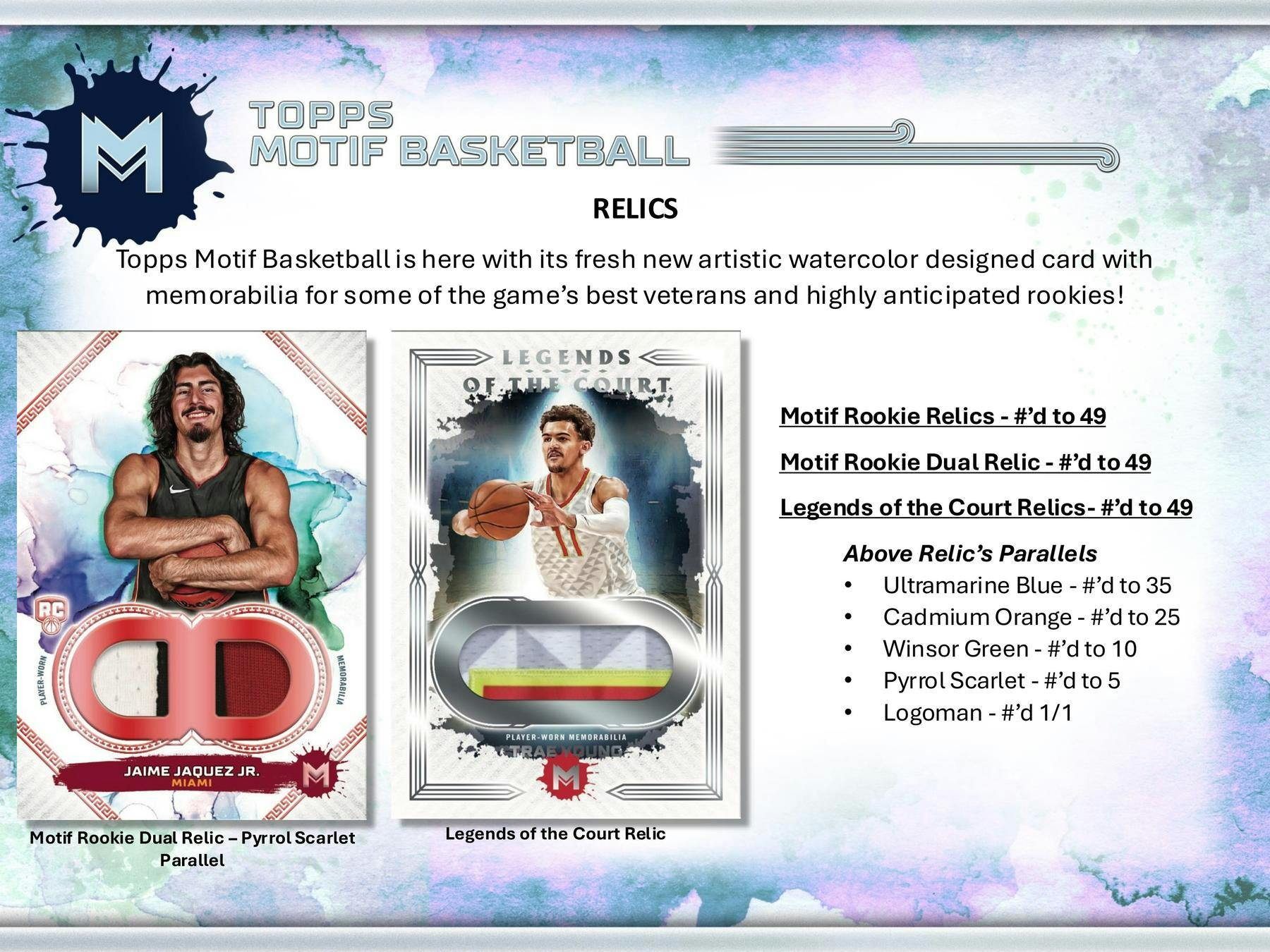 2023-24 Topps Motif Basketball Hobby Box (4/25)