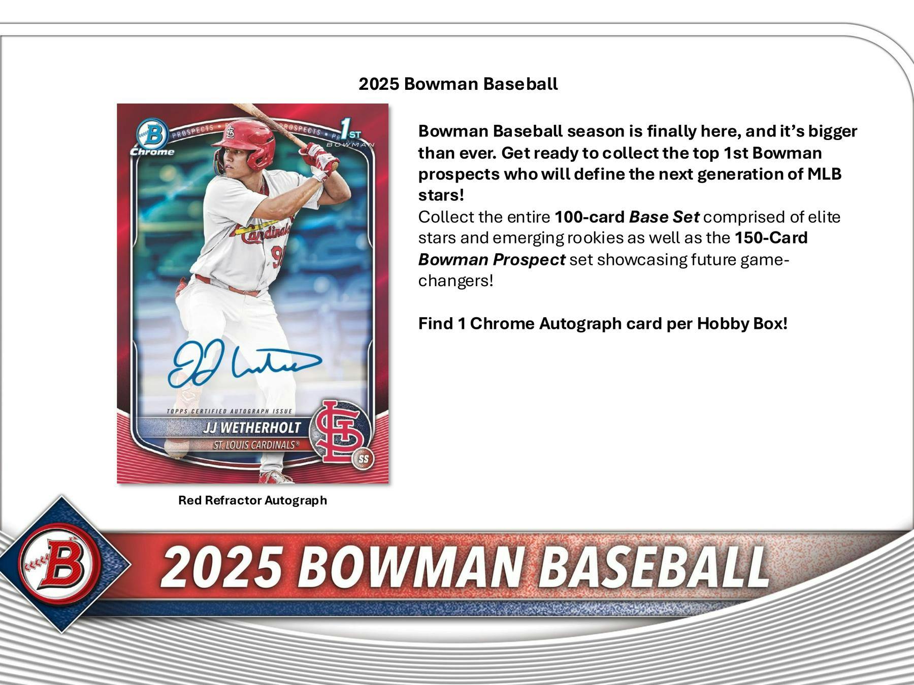 2025 Bowman Baseball Hobby Pack (5/7)