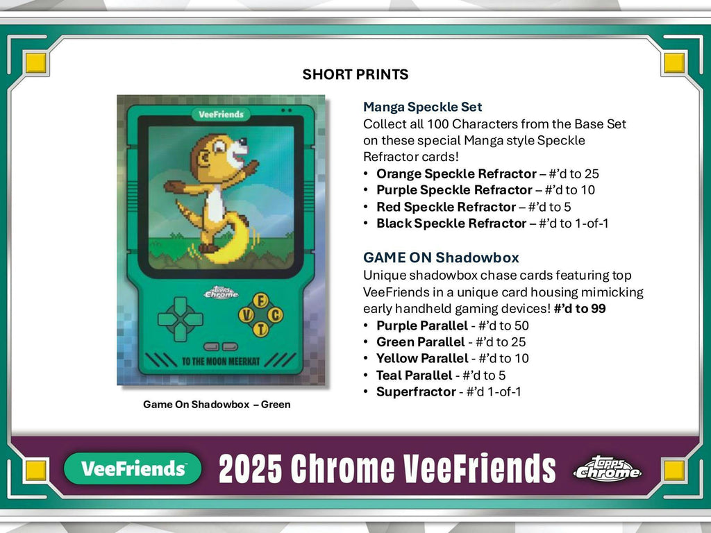 2025 Topps Chrome VeeFriends Hobby Box (5/7)