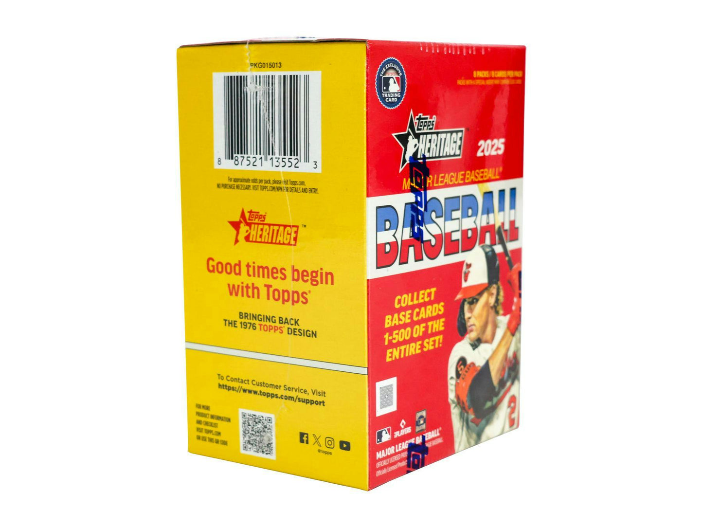 2025 Topps Heritage Baseball 8-Pack Blaster Box (4/23)