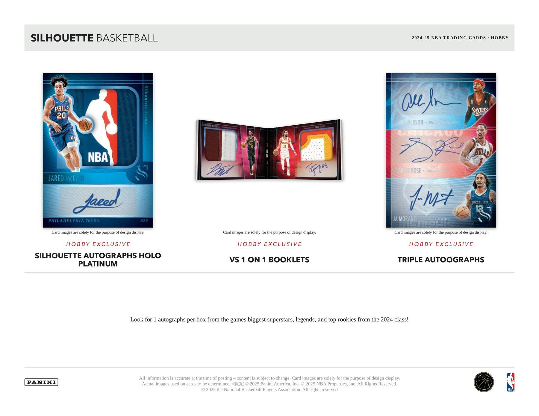 2024-25 Panini Silhouette Basketball Hobby Box