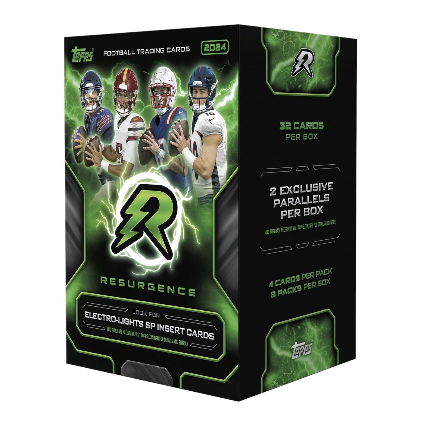 2024 Topps Resurgence Football 8-Pack Blaster Box (5/16)