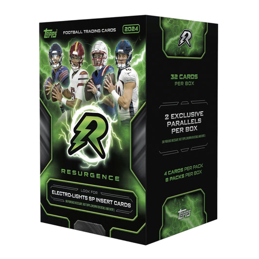 2024 Topps Resurgence Football 8-Pack Blaster Box (5/16)