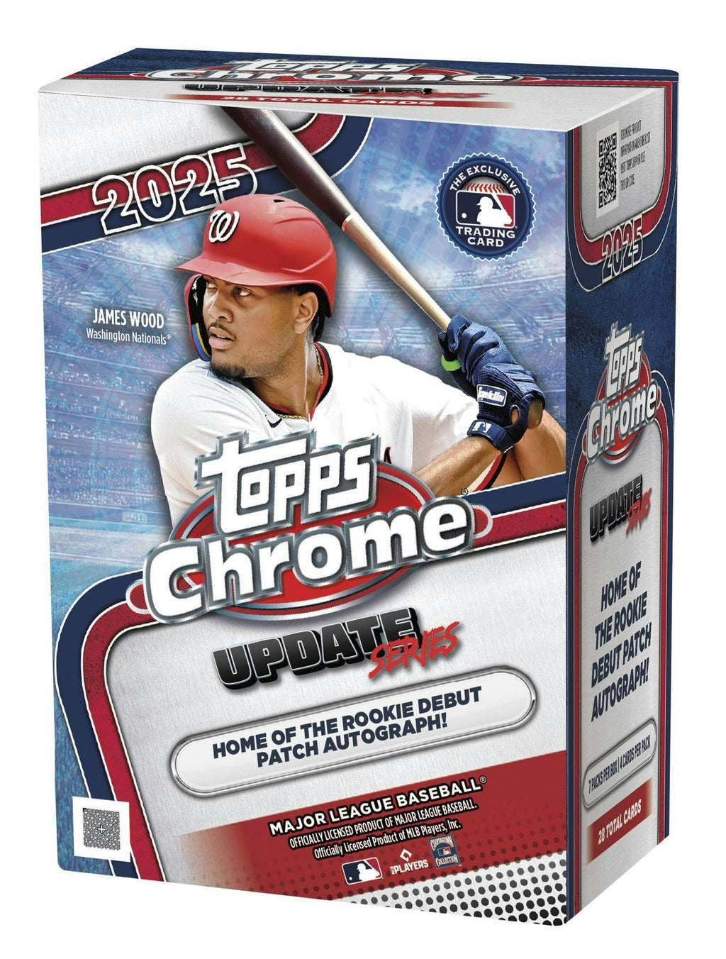 2025 Topps Chrome Update Series Baseball 7-Pack Blaster 40-Box Case (12/10)