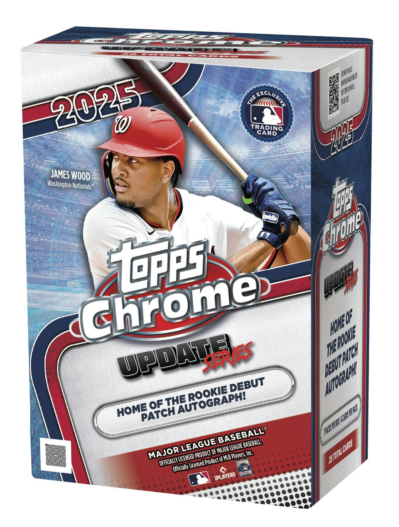 2025 Topps Chrome Update Series Baseball 7-Pack Blaster 40-Box Case (12/10)