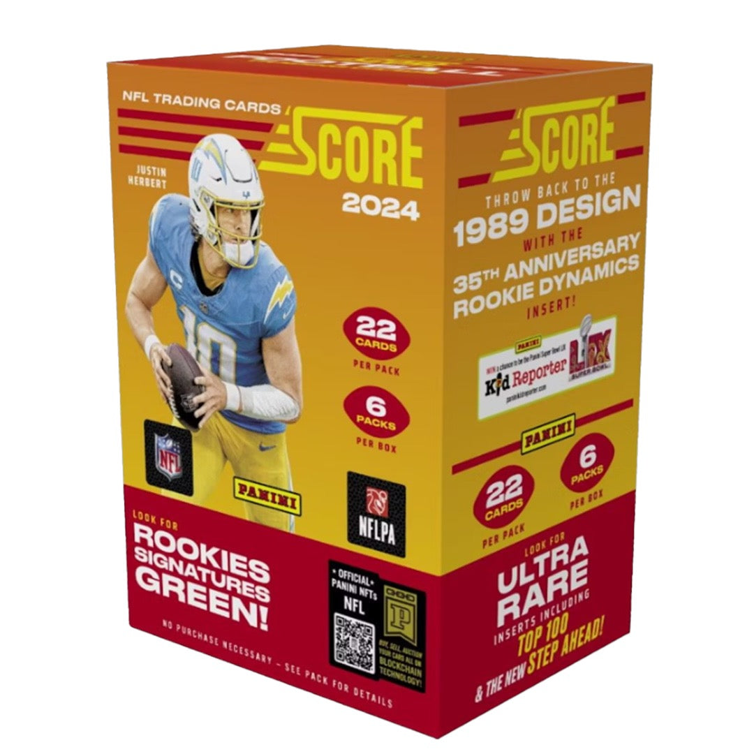 2024 Panini Score Football 6-Pack Hobby Blaster Box