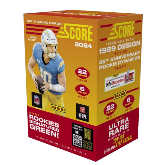 2024 Panini Score Football 6-Pack Hobby Blaster Box