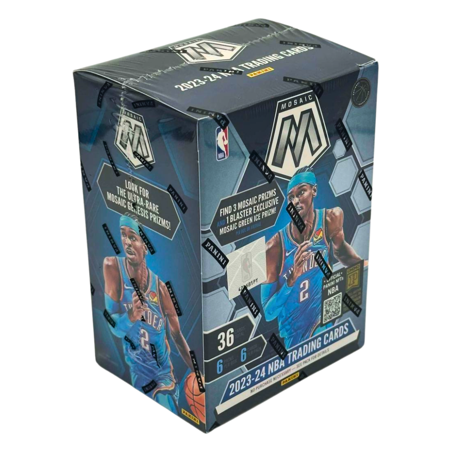 2023-24 Panini Mosaic Basketball 6-Pack Blaster Box (Hobby)