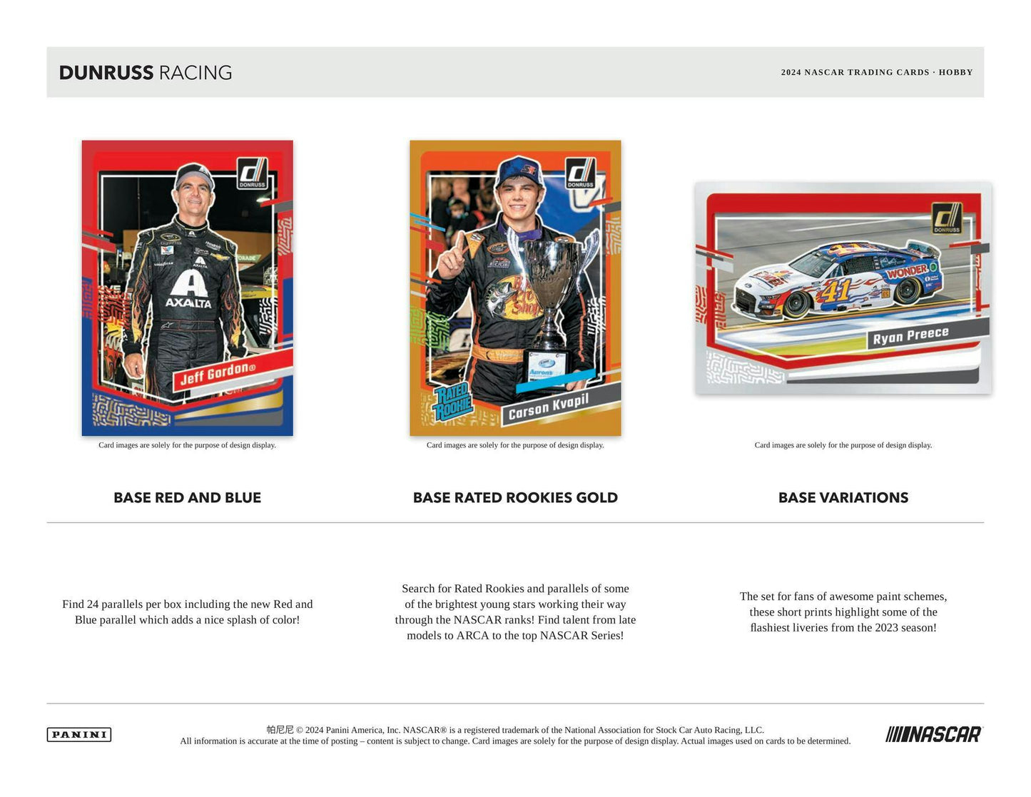 2024 Topps Donruss Racing, Hobby Pack