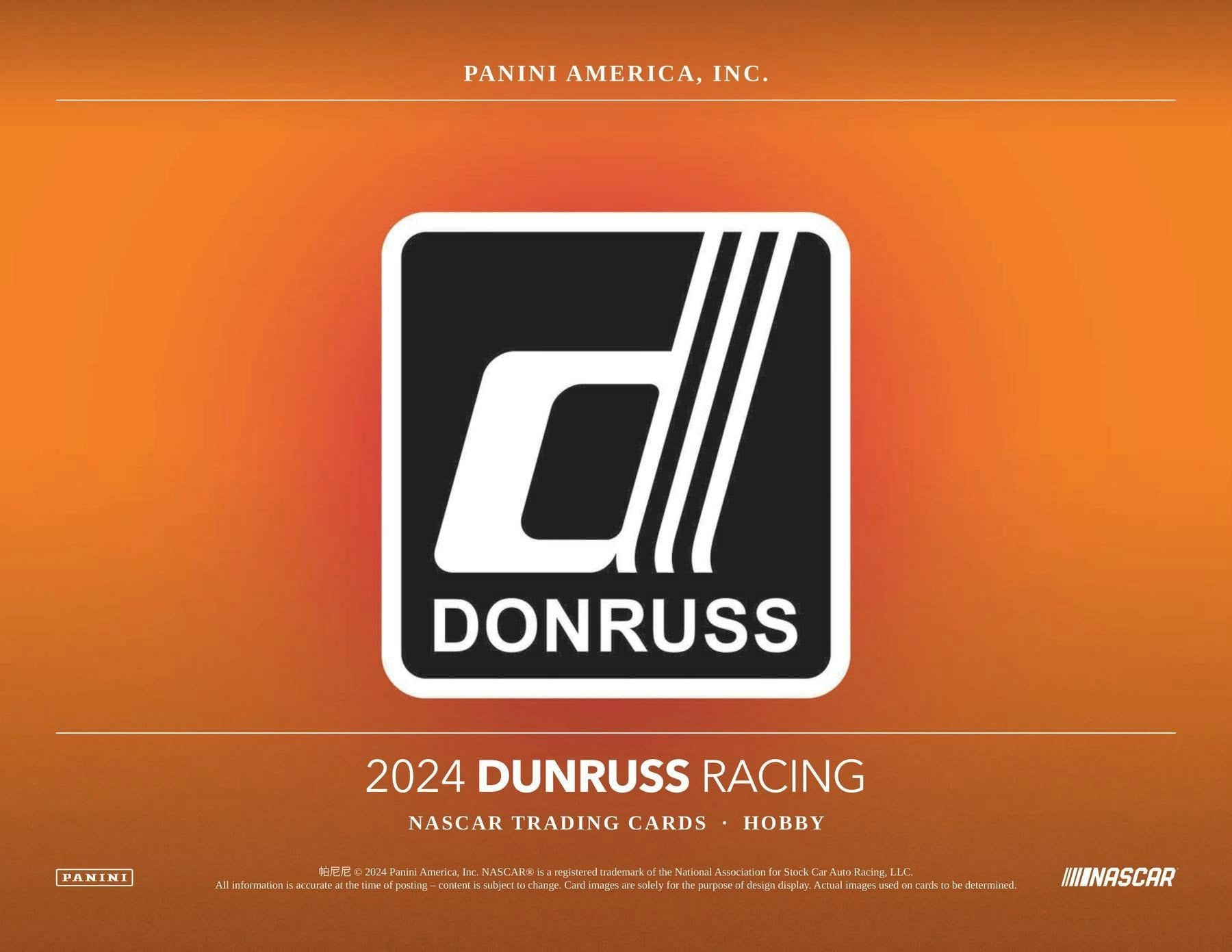 2024 Topps Donruss Racing Hobby Box