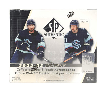 2022-23 Upper Deck SP Authentic Hockey Hobby Box