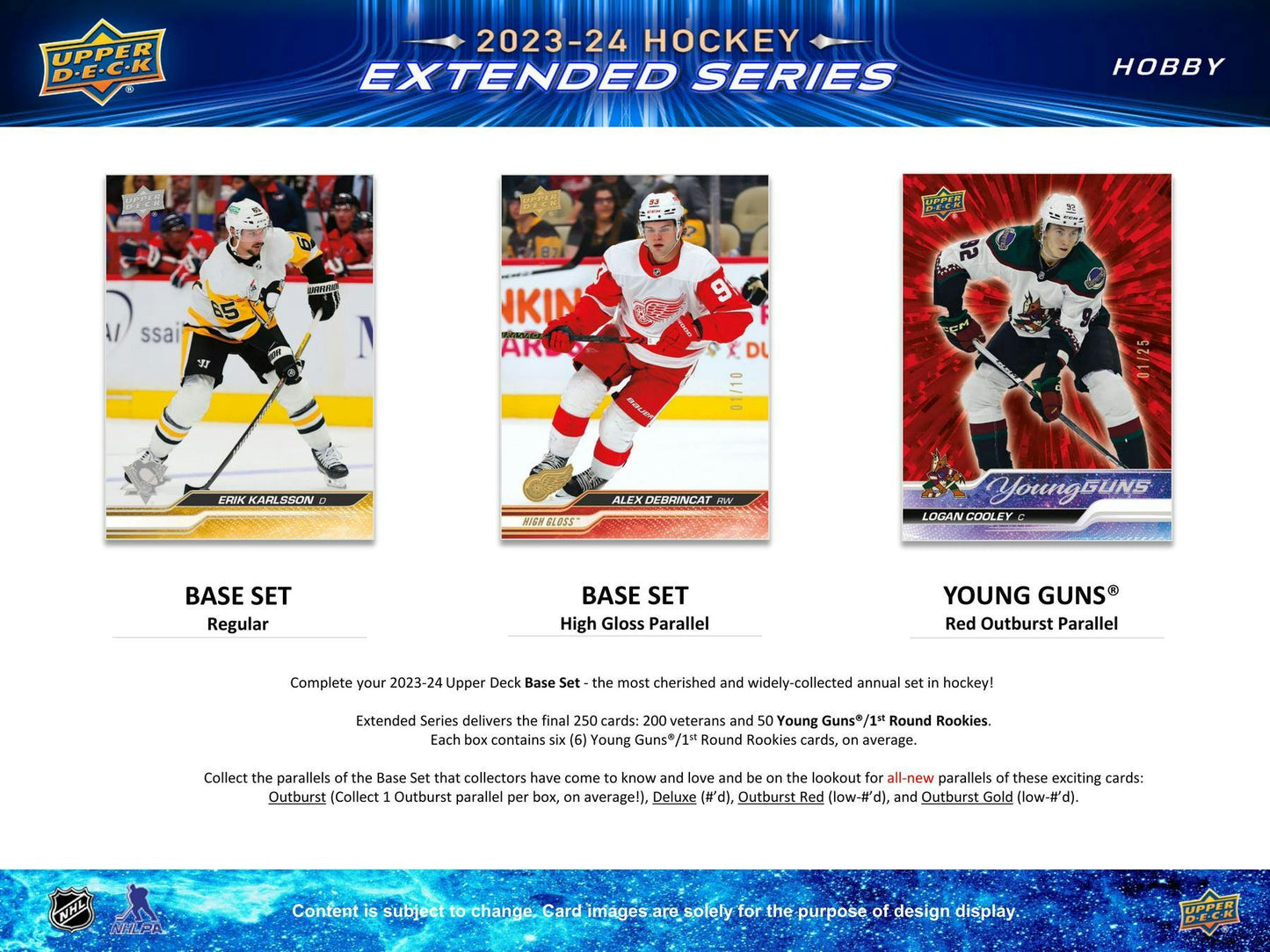 2023-24 Upper Deck Hockey Extended Series, Hobby Box