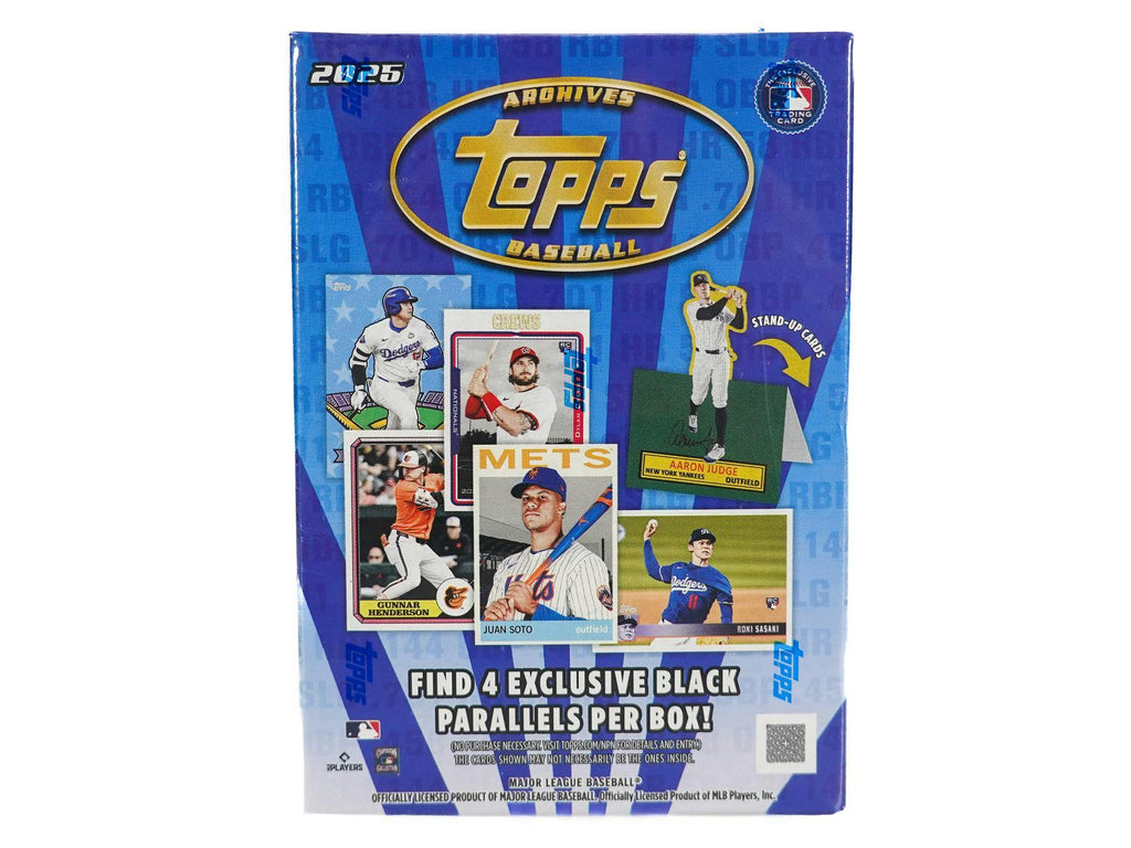 2025 Topps Archives Baseball 7-Pack Blaster Box (12/12)
