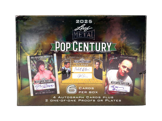 2025 Leaf Metal Pop Century Hobby Box (4/25)