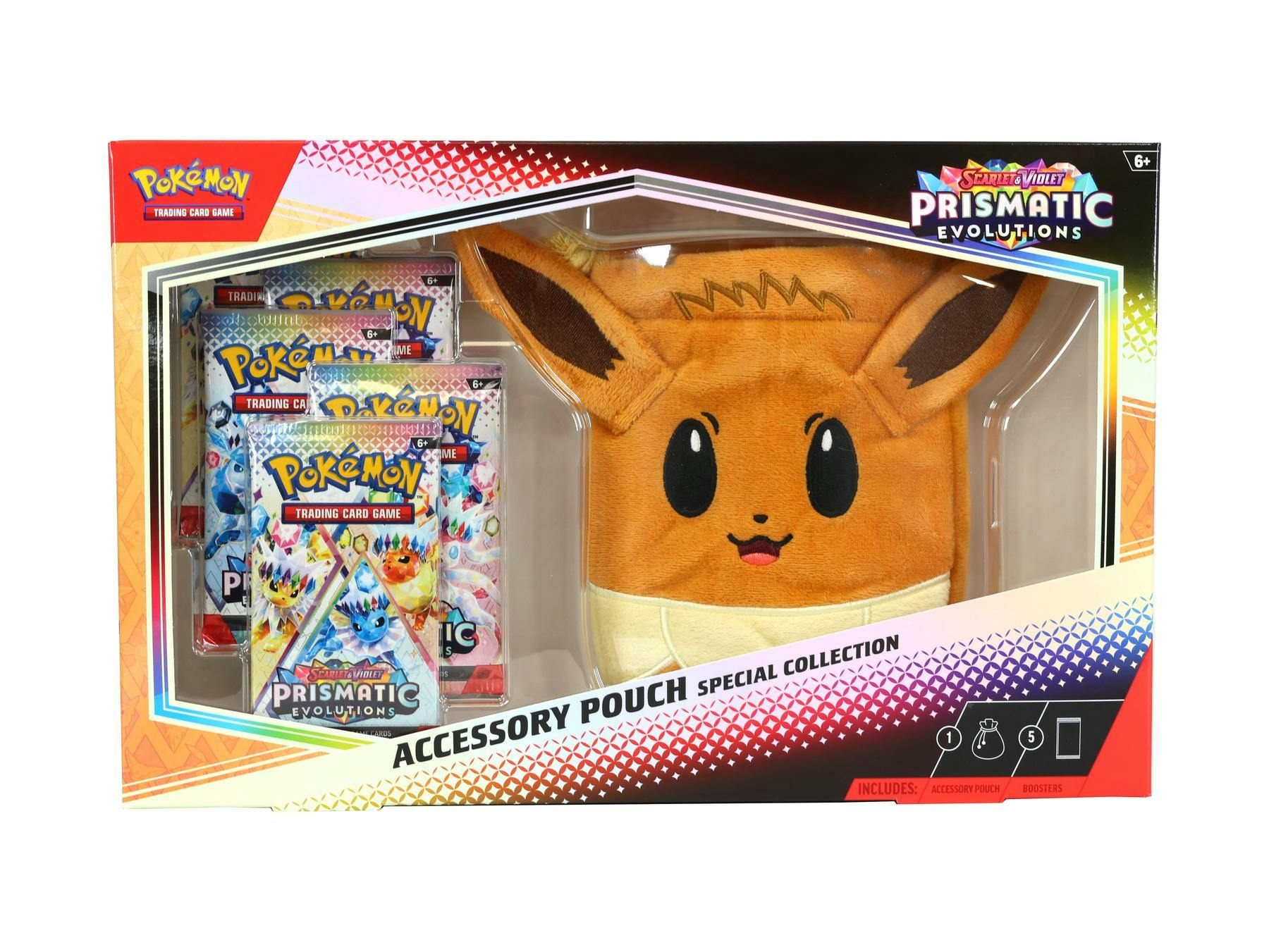 Pokémon TCG: Scarlet & Violet - Prismatic Evolutions Accessory Pouch Special Collection Box (4/25)