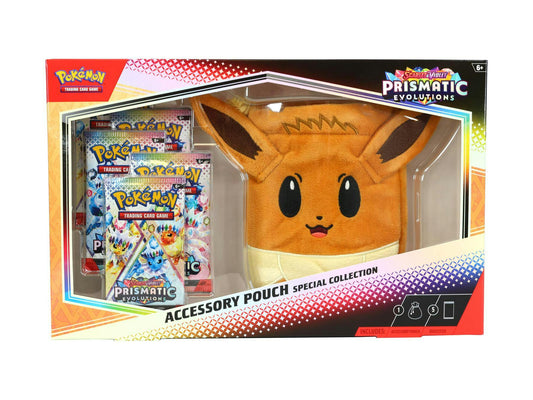 Pokemon Scarlet & Violet: Prismatic Evolutions Accessory Pouch Special Collection Box (4/25)