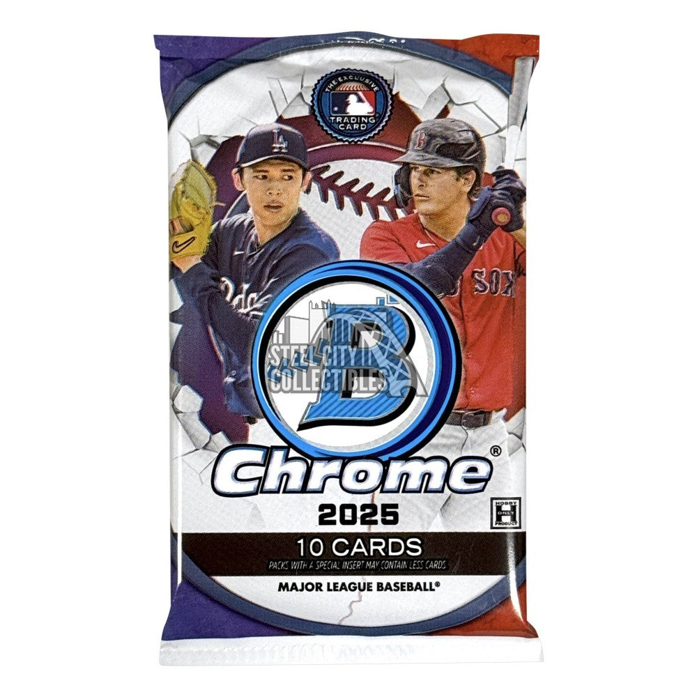 2025 Bowman Chrome Baseball Hobby Pack (9/23)