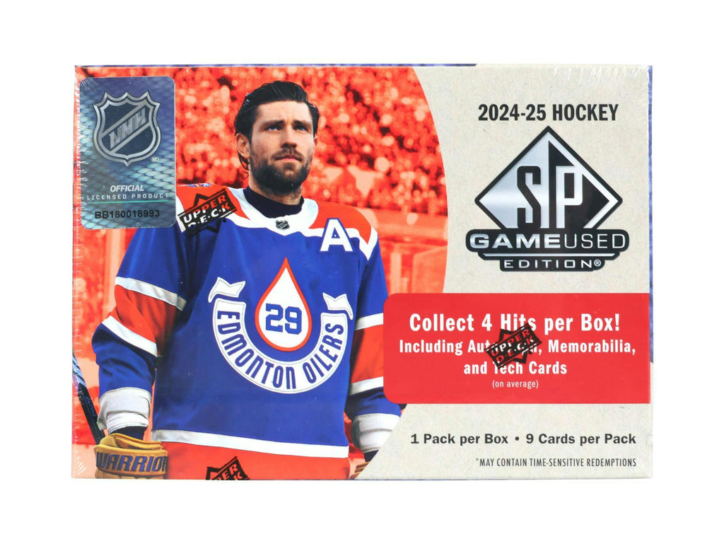 2024-25 Upper Deck SP Game Used Hockey Hobby Box