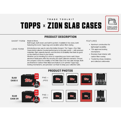Zion x Topps Slab Case X (3-Row)