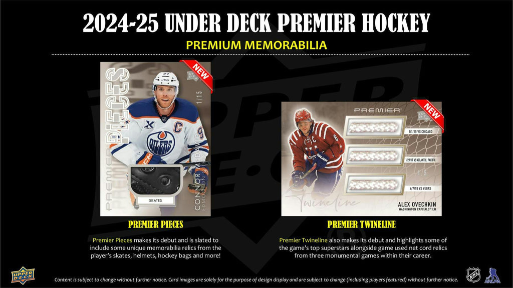 2024-25 Upper Deck Premier Hockey Hobby Box