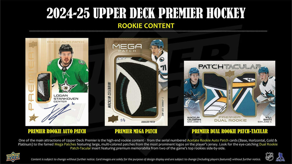 2024-25 Upper Deck Premier Hockey Hobby Box