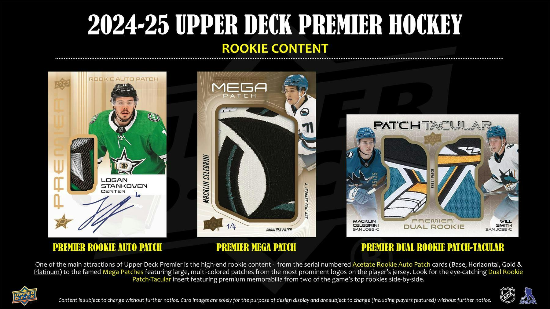 2024-25 Upper Deck Premier Hockey Hobby Box