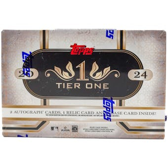 2024 Topps Tier One Baseball, Hobby Box