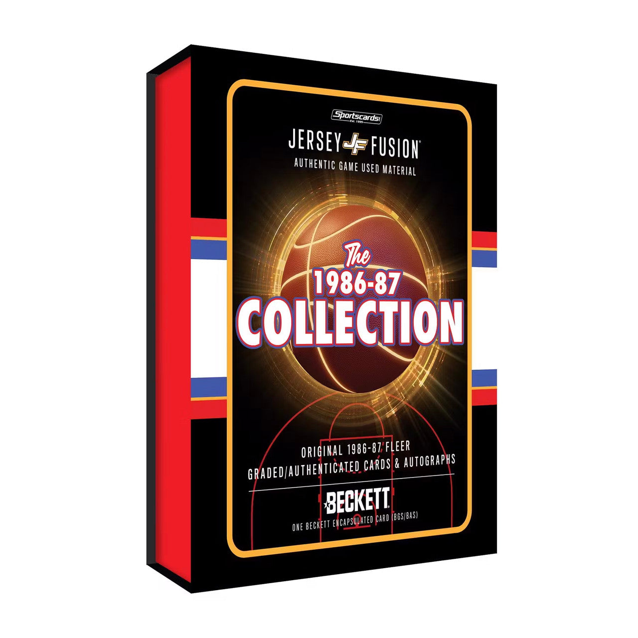 Jersey Fusion: The 1986-87 Collection Basketball, Hobby Box (5-Pack)