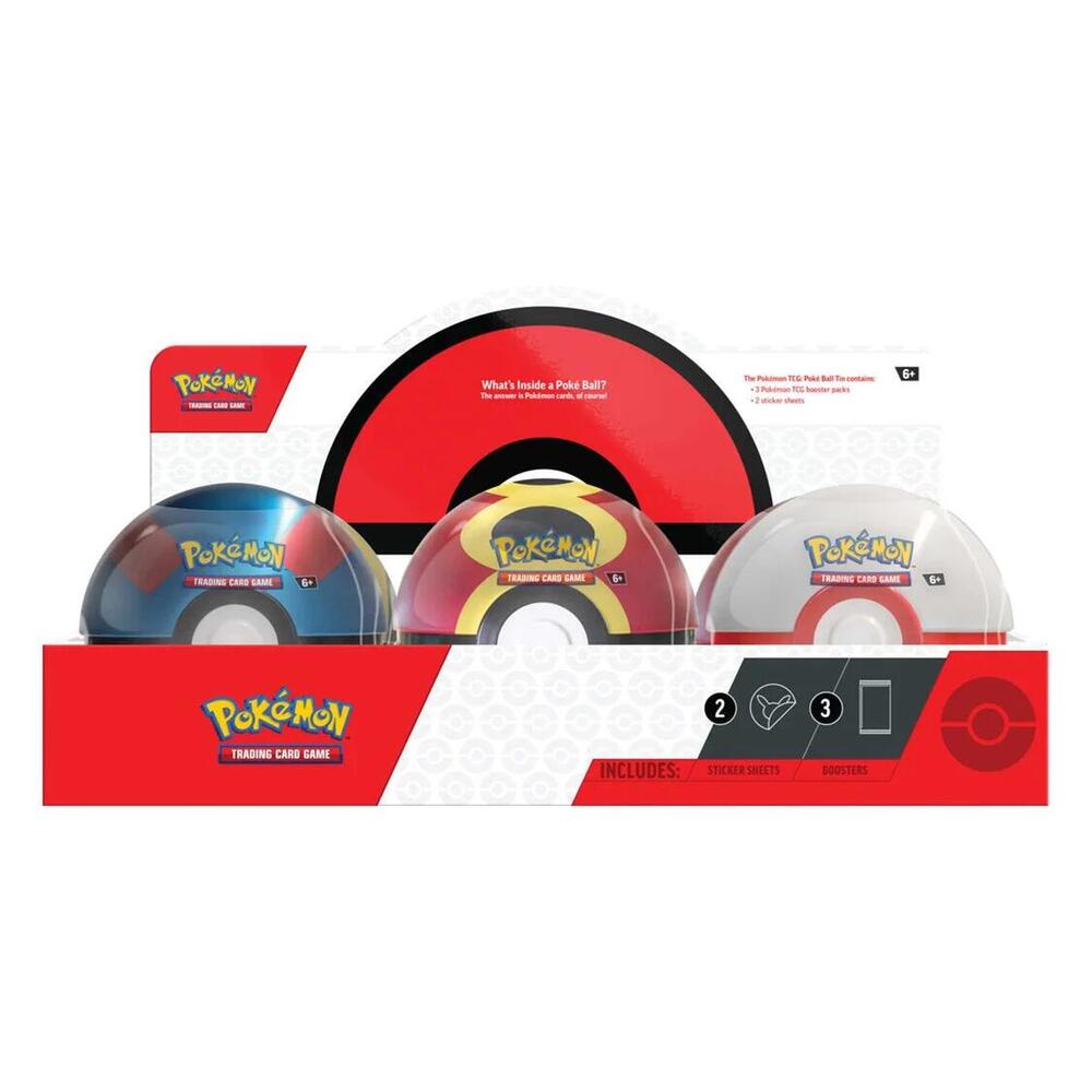 Pokémon TCG: Poke Ball Tin Display (Q4 2025)
