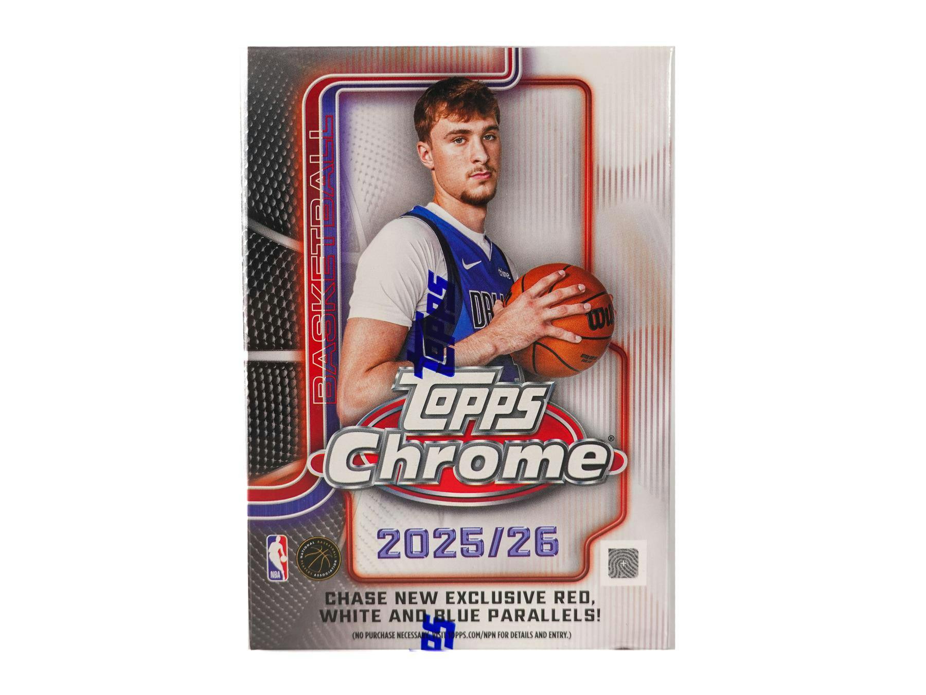 2025-26 Topps Chrome Basketball 7-Pack Blaster 40-Box Case (12/18)